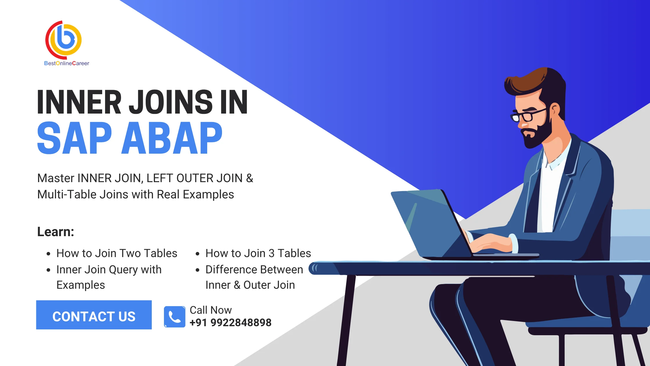 Master Inner Joins in SAP ABAP: Syntax, Examples & Tips